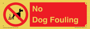 No Dog Fouling